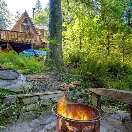 Clear Creek Cabin Welches Exteriör bild