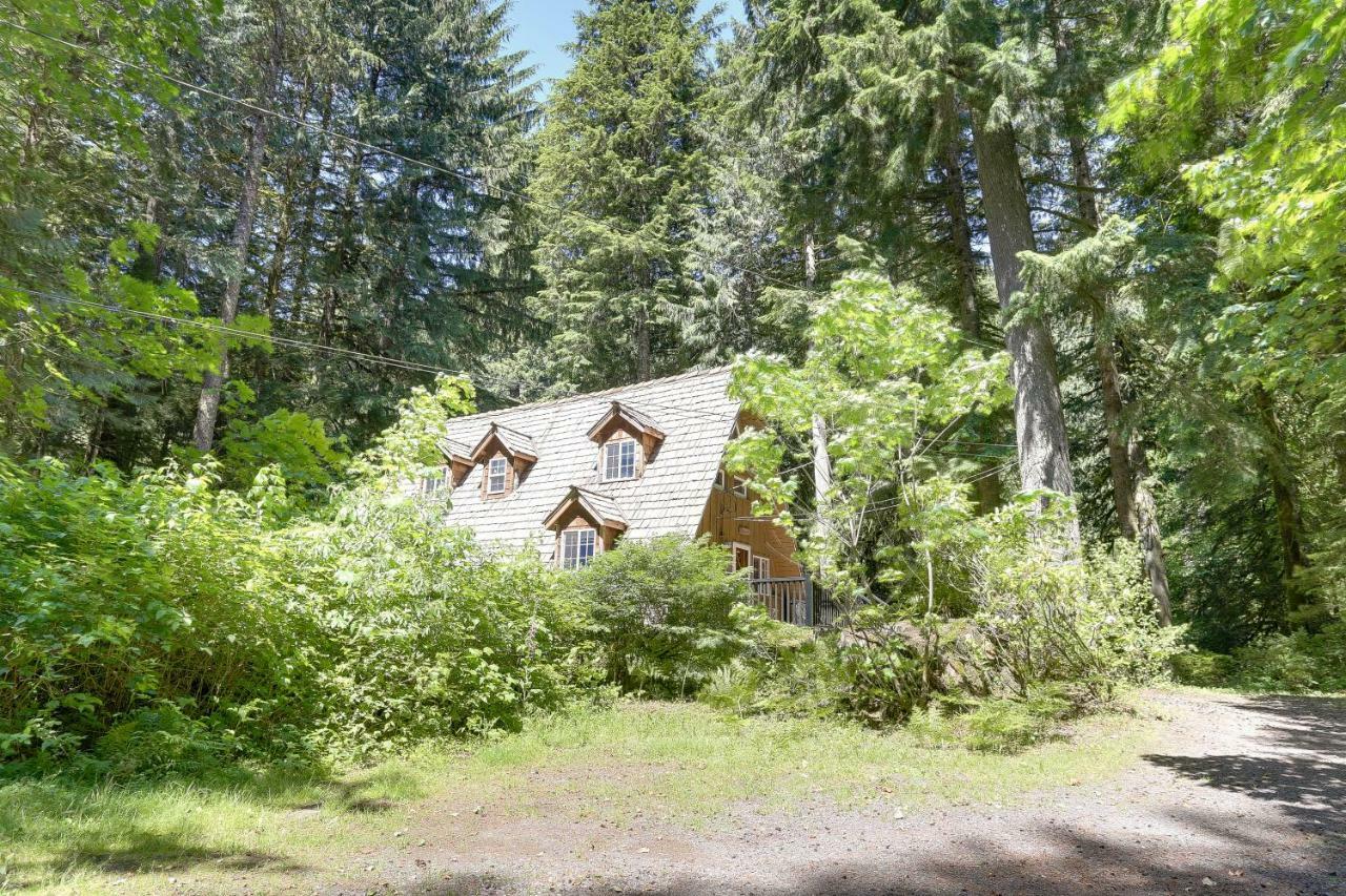 Clear Creek Cabin Welches Exteriör bild