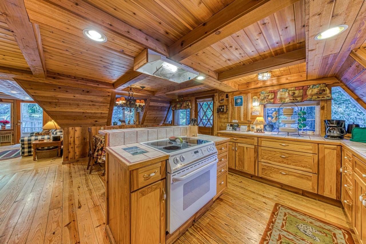 Clear Creek Cabin Welches Exteriör bild