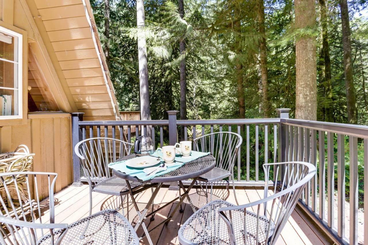 Clear Creek Cabin Welches Exteriör bild