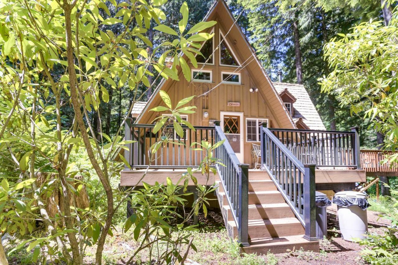 Clear Creek Cabin Welches Exteriör bild